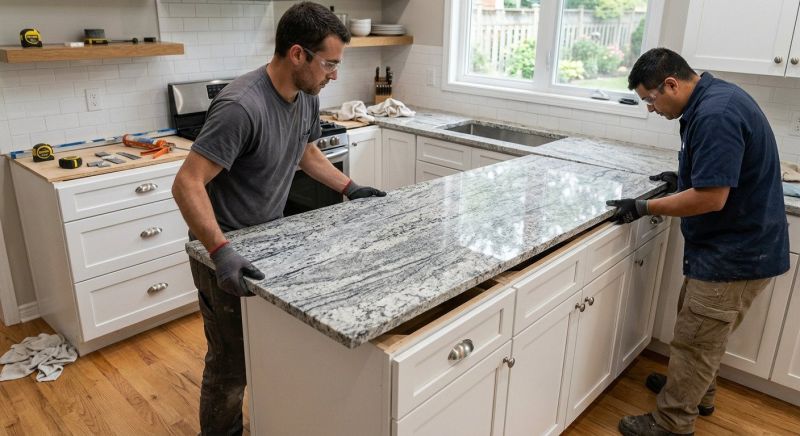 Countertop Renovation in Lake County, IL
